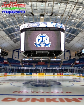 Onondaga County War Memorial Arena HD Scoreboard