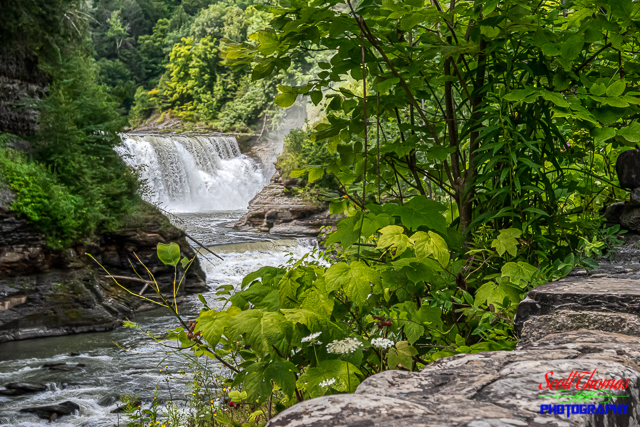 Lower Falls in Letchworth State Park