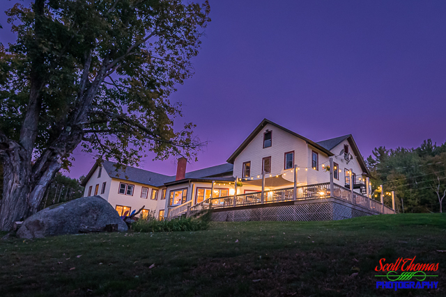 Long View Lodge at Night